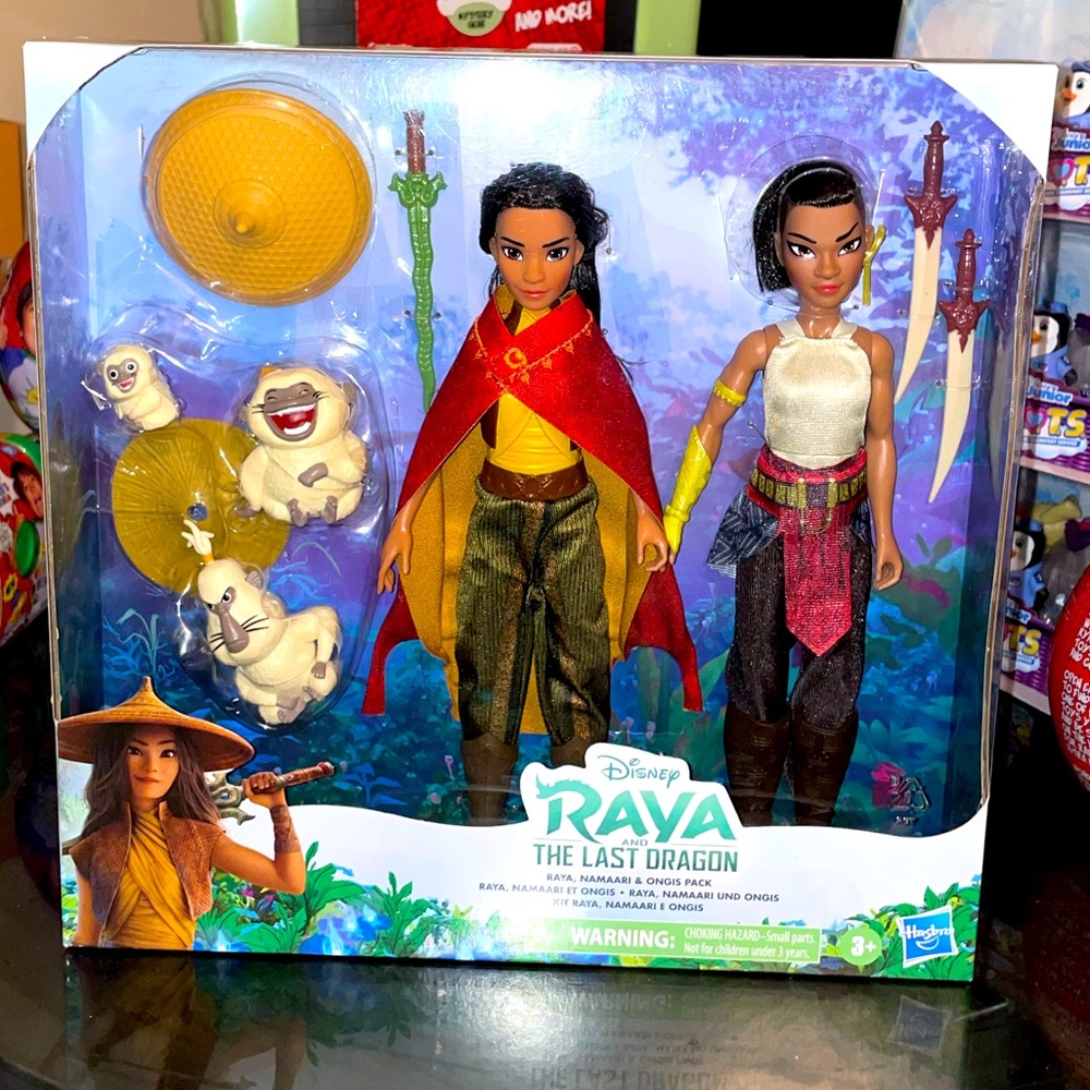 Disney Raya & The Last Dragon Raya Namaari & Ongis Pack